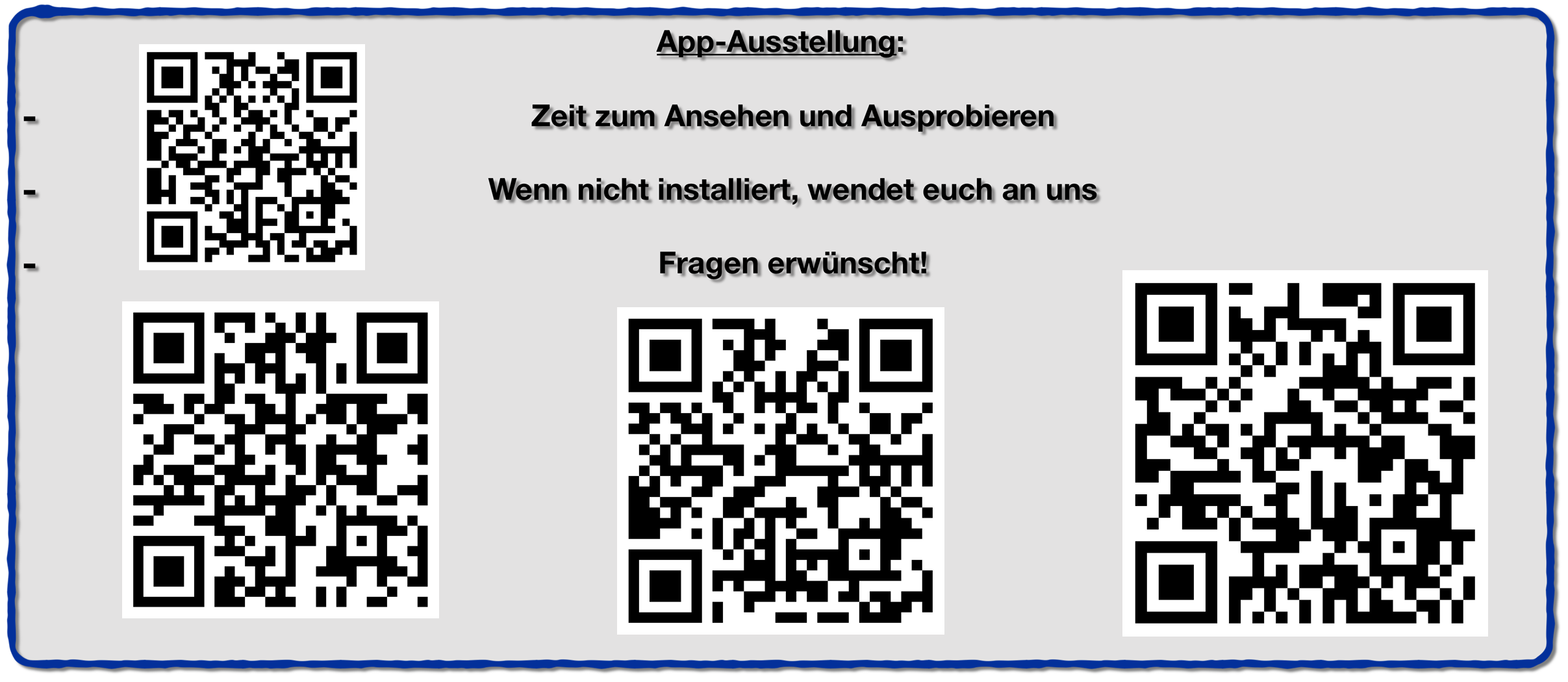 App-Ausstellung